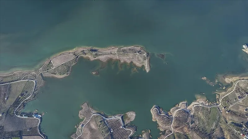 The Karakaya Dam, whose water level had dropped due to drought, has been revitalized by recent rainfall
